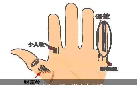 手相观人可看出心中心胸