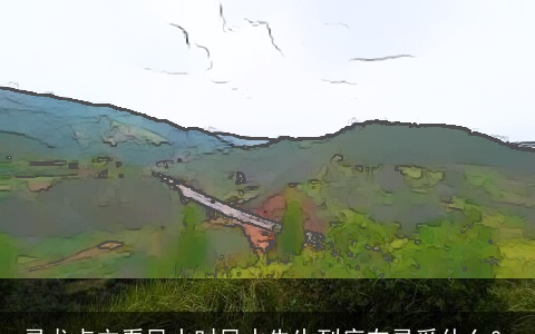 寻龙点穴看风水时风水先生到底在寻觅什么？