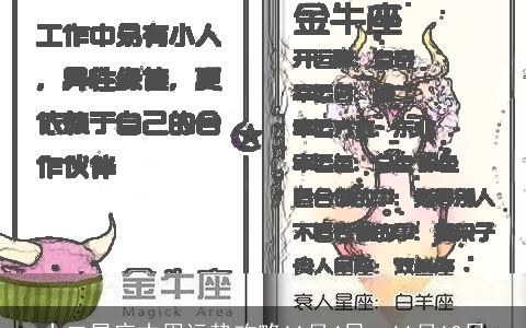 十二星座本周运势攻略11月4日～11月10日