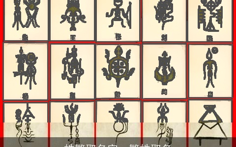 姓繁取名字，繁姓取名