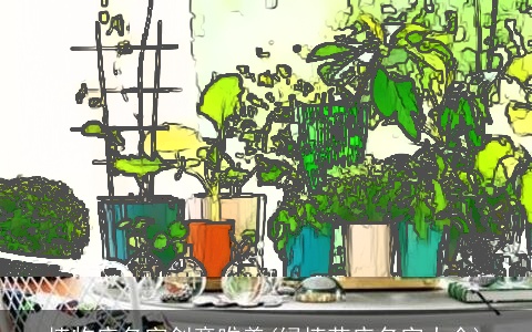 植物店名字创意唯美(绿植花店名字大全)