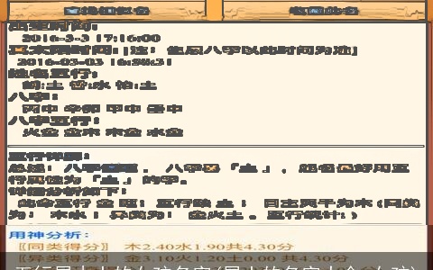 五行属木土的女孩名字(属土的名字大全 女孩)