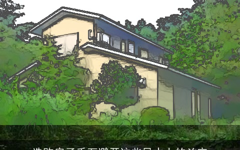 选购房子千万避开这些风水上的凶宅