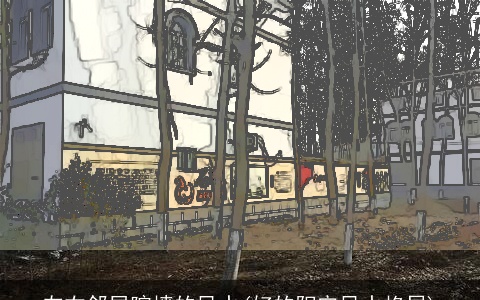 左右邻居院墙的风水(好的阳宅风水格局)