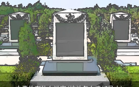 去墓地有什么讲究(坟地怎么选好风水)