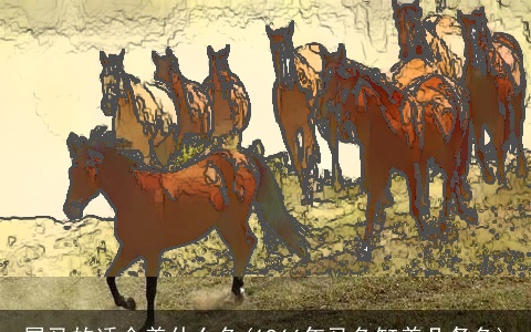 属马的适合养什么鱼(1966年马鱼缸养几条鱼)