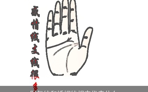 财气线和婚姻线相交代表什么