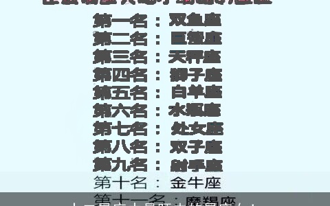 十二星座中最旺夫的星座女！