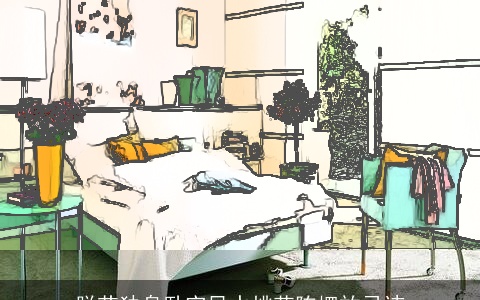 脱节独身卧室风水桃花阵摆放忌讳