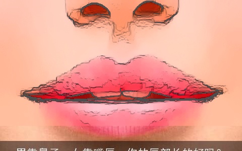男靠鼻子，女靠嘴唇，你的唇部长的好吗？