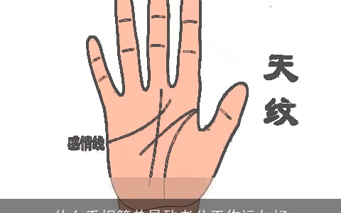 什么手相简单导致老公工作运欠好