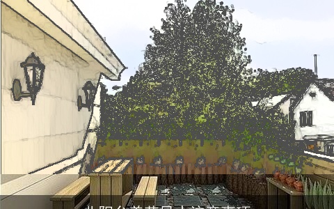 北阳台养花风水注意事项