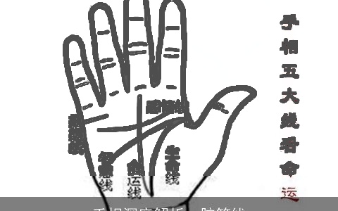 手相深度解析：脑筋线