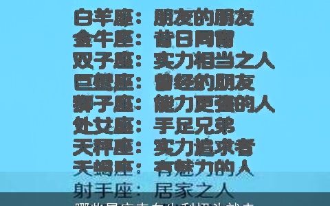 哪些星座表白失利扭头就走