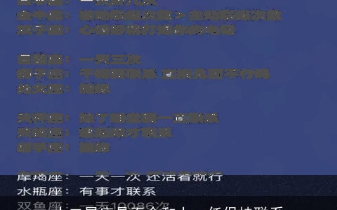 十二星座是否会和上一任保持联系