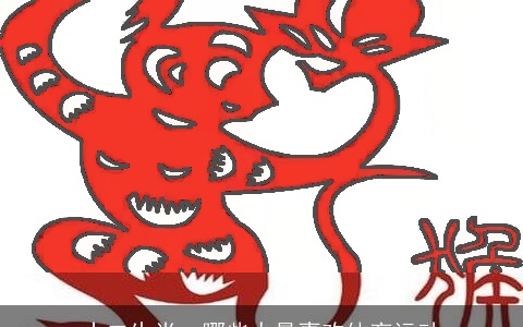 十二生肖，哪些人最喜欢体育运动