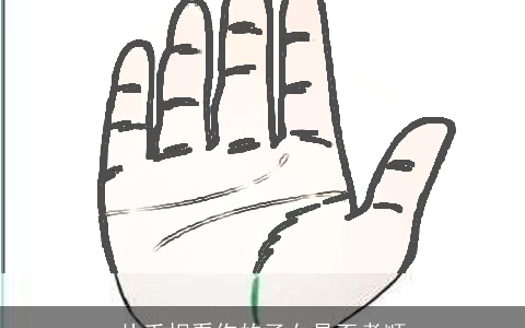 从手相看你的子女是否孝顺