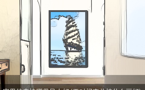 家里的表挂哪里风水好(正对门玄关挂什么画好)