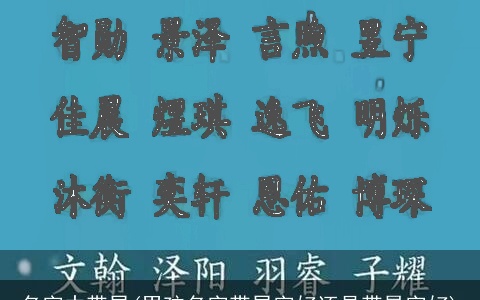 名字中带昱(男孩名字带昱字好还是带昊字好)