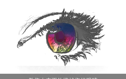 教你由内而外维护你的眼睛