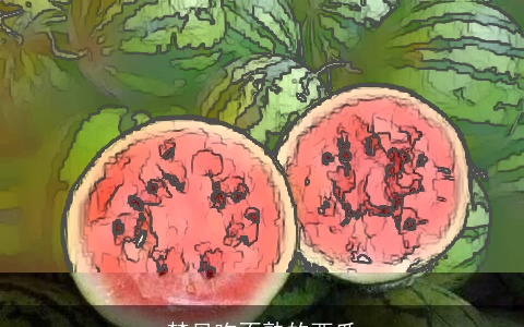 梦见吃不熟的西瓜