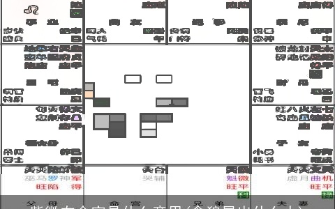 紫微在命宫是什么意思(贪狼星出什么人)