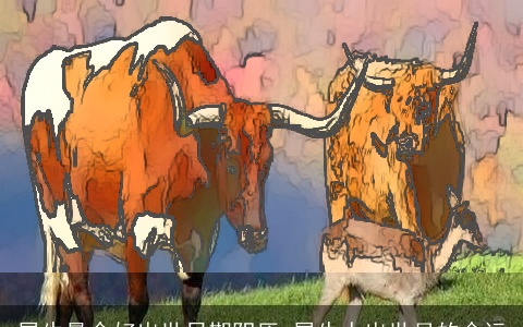 属牛最命好出世日期阴历 属牛人出世月的命运