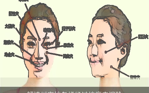 解读川字纹怎样经过按摩来消除