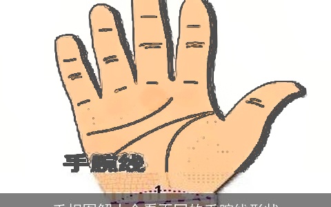 手相图解大全看不同的手腕线形状