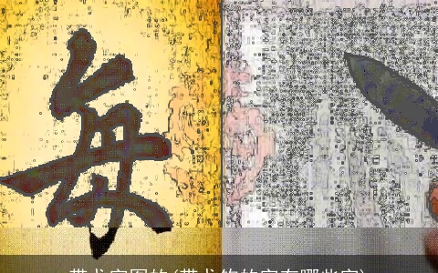 带戈字图的(带戈钩的字有哪些字)