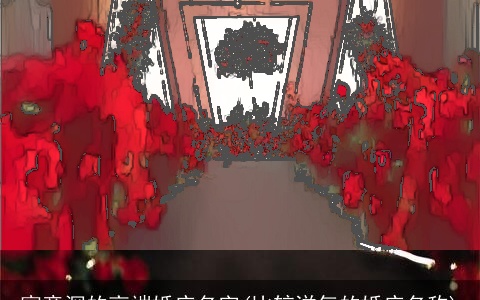 寓意深的高端婚庆名字(比较洋气的婚庆名称)