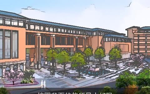 校园背面的住所风水好吗