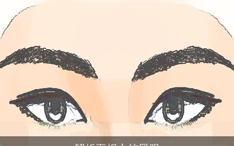 解析面相中的雁眼