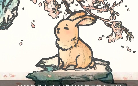 1999年多大了 属兔2022年运势及运程