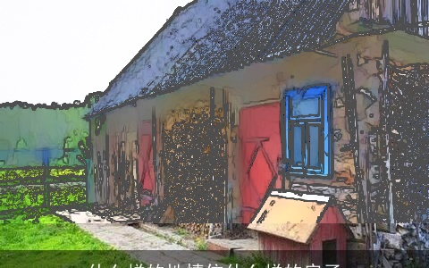 什么样的性情住什么样的房子