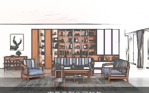 家具类型公司起名