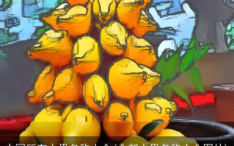 中国所有水果名称大全(全部水果名称大全图片)