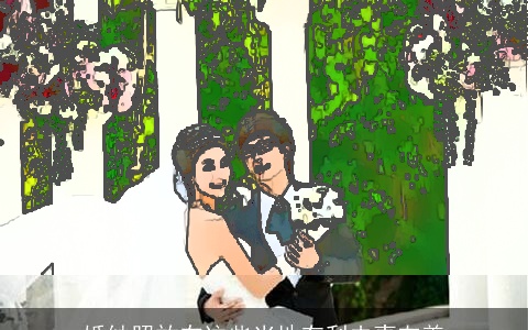 婚纱照放在这些当地有利夫妻友善