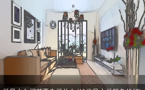 学风水入门前要先学什么(沙发风水学颜色的好)