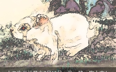 十二生肖运势之7月10日，马、猪、狗大吉！