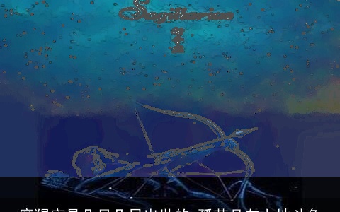 摩羯座是几月几日出世的 孤苦且向上地斗争