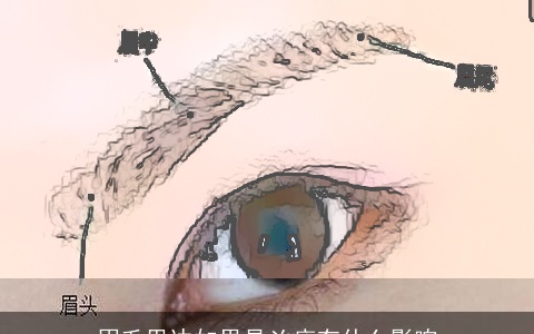 眉毛里边如果是凶痣有什么影响