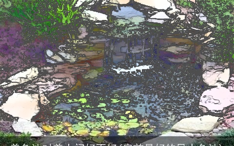 养鱼池对着大门好不好(房前最好的风水鱼池)