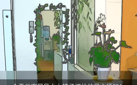 今天份家居风水之镜子摆放的风水须知！