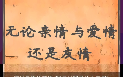 博学多思的意思(明月光照是什么意思)