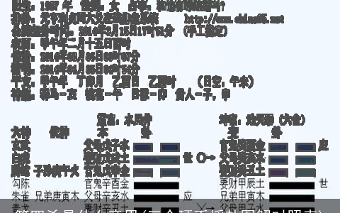 第四爻是什么意思(三个硬币摇卦图解对照表)