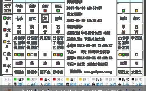 命里缺金和土是什么命(取名看五行)