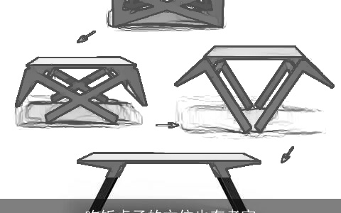 吃饭桌子的方位也有考究