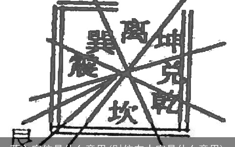 落入宫位是什么意思(财位在中宫是什么意思)