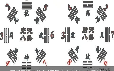 四绿五行属什么(黄历中六白是什么意思)